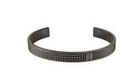 Bracciale Bliss Uomo in Argento Diamante Black 0.05 Ct 20086892 - 20086892